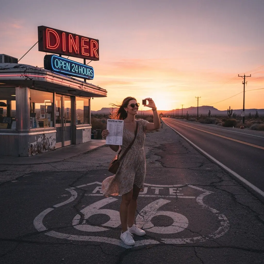 Widok na zachód słońca nad oceanem z plaży.