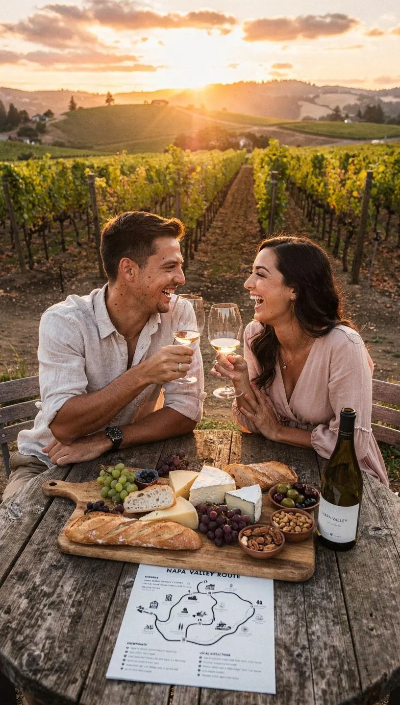 Turysta z mapą w ręku, planujący dalszą podróż.