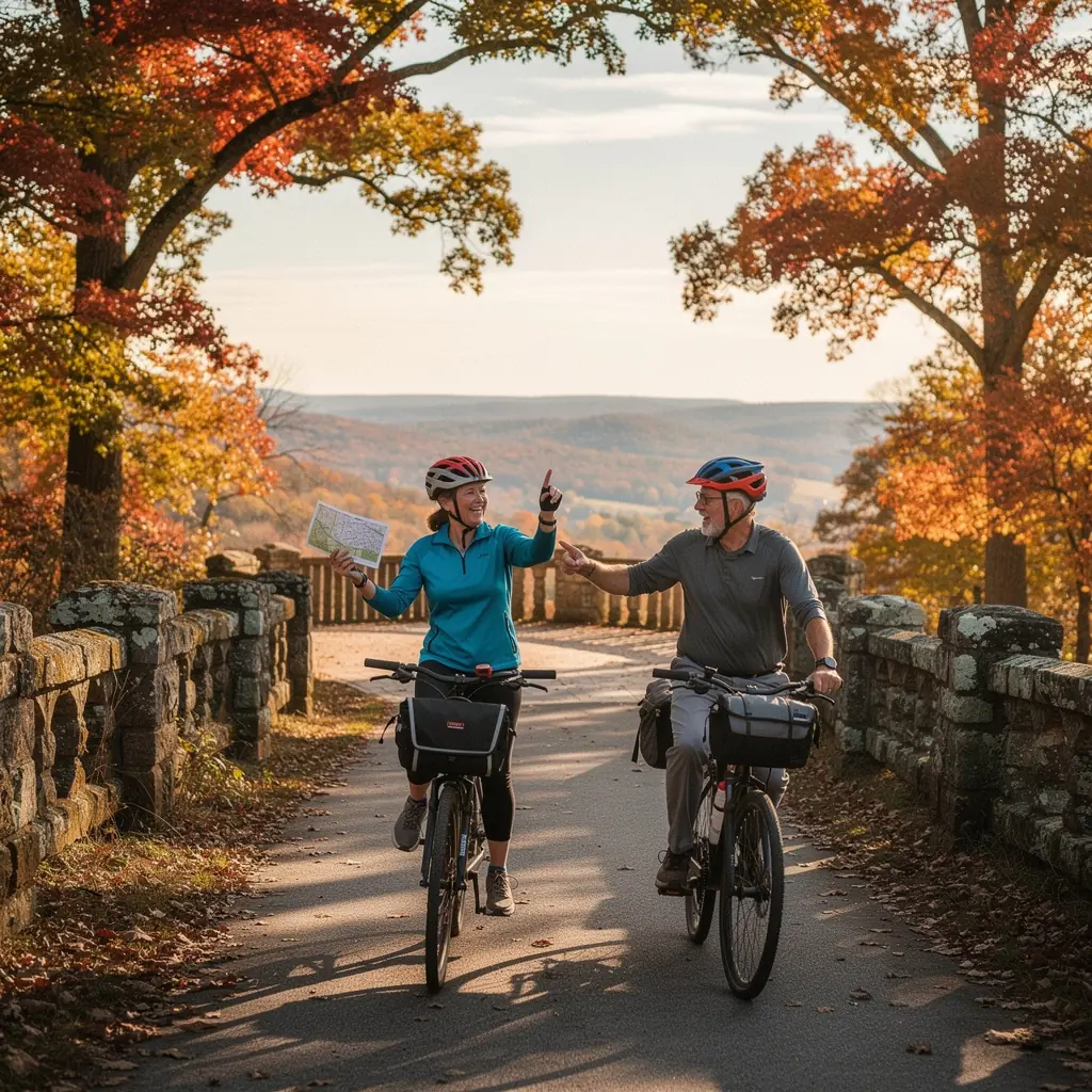 Malownicza droga prowadząca przez góry z widokiem na dolinę.